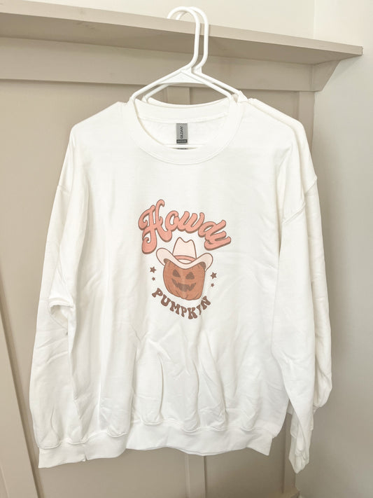 Howdy Pumpkin Crewneck